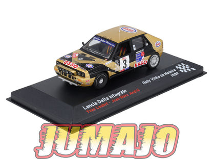 RFR14 voiture 1/43 IXO Rallye Française LANCIA Delta Integrale Y.Loubet 1989 #3