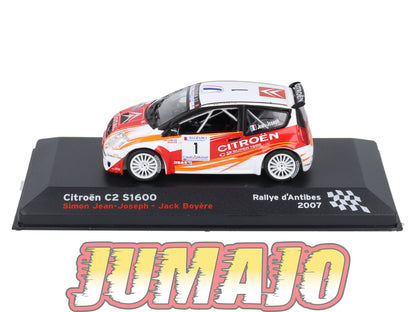 RFR15 1/43 IXO Altaya Rallye Française CITROEN C2 S1600 Antibes S.Jean-Joseph #1 2007