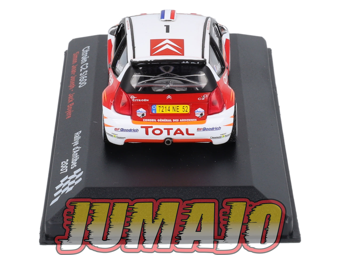 RFR15 1/43 IXO Altaya Rallye Française CITROEN C2 S1600 Antibes S.Jean-Joseph #1 2007