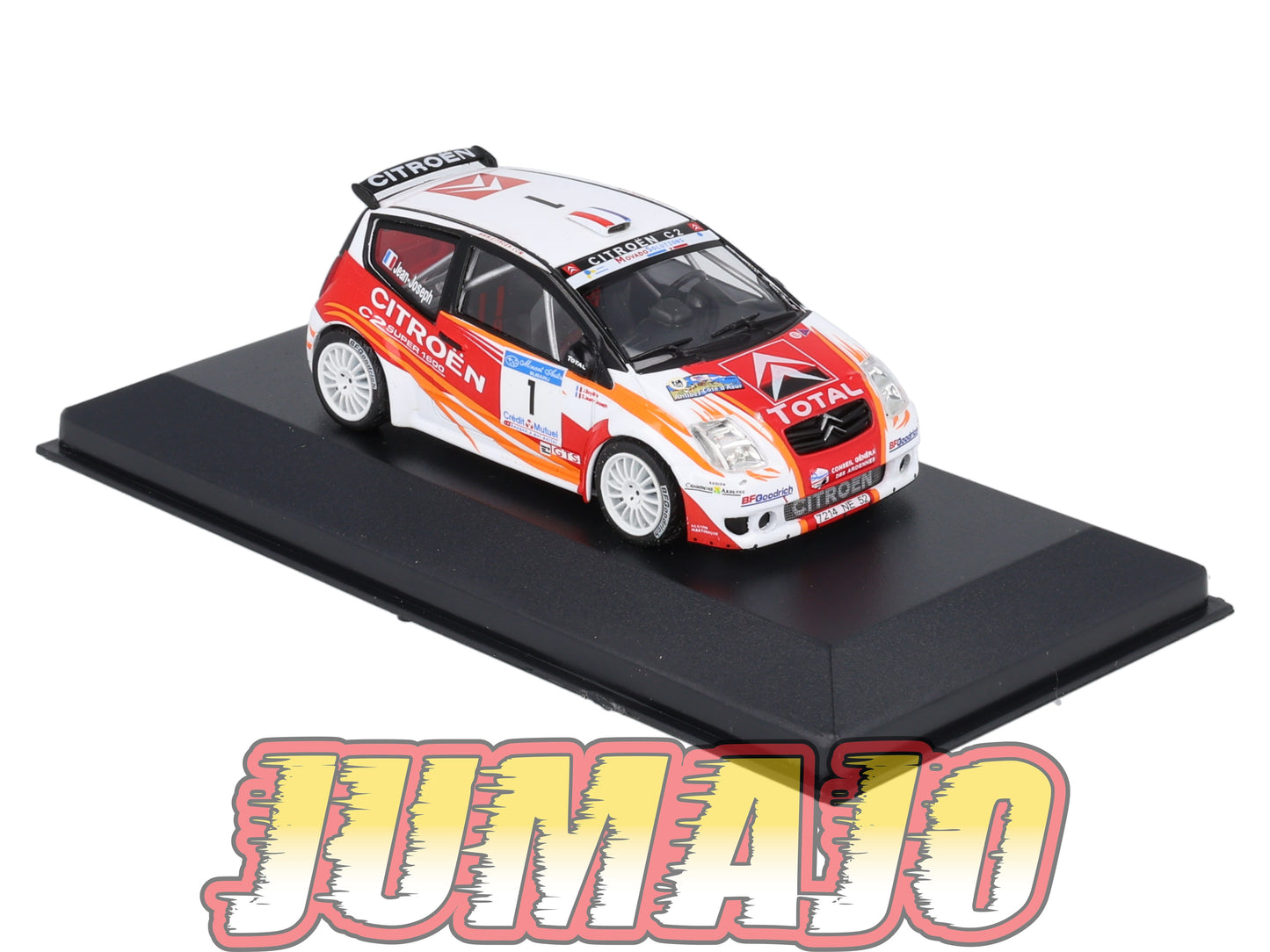 RFR15 1/43 IXO Altaya Rallye Française CITROEN C2 S1600 Antibes S.Jean-Joseph #1 2007