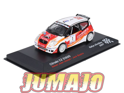 RFR15 1/43 IXO Altaya Rallye Française CITROEN C2 S1600 Antibes S.Jean-Joseph #1 2007