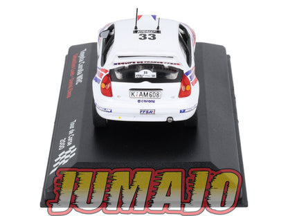 RFR16 voiture 1/43 IXO Altaya Rallye Française TOYOTA Corolla WRC S.Loeb 2000 #33