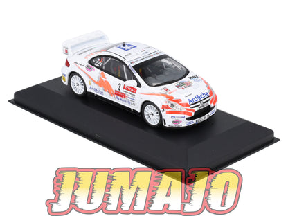 RFR19 voiture 1/43 IXO Altaya Rallye Française PEUGEOT 307 WRC Cuoq 2007 #3