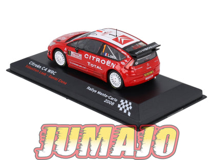 RFR1 voiture 1/43 IXO Altaya Rallye Française CITROEN C4 S.Loeb #1 2008