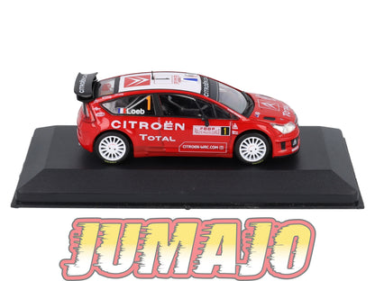 RFR1 voiture 1/43 IXO Altaya Rallye Française CITROEN C4 S.Loeb #1 2008