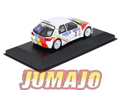 RFR21 voiture 1/43 IXO Rallye Française PEUGEOT 306 Maxi 2007 #2 E.Mauffrey