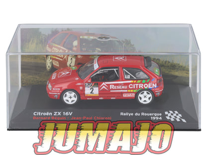 RFR23 voiture 1/43 IXO Altaya Rallye Française CITROEN ZX 16V B.Beguin 1994 #2