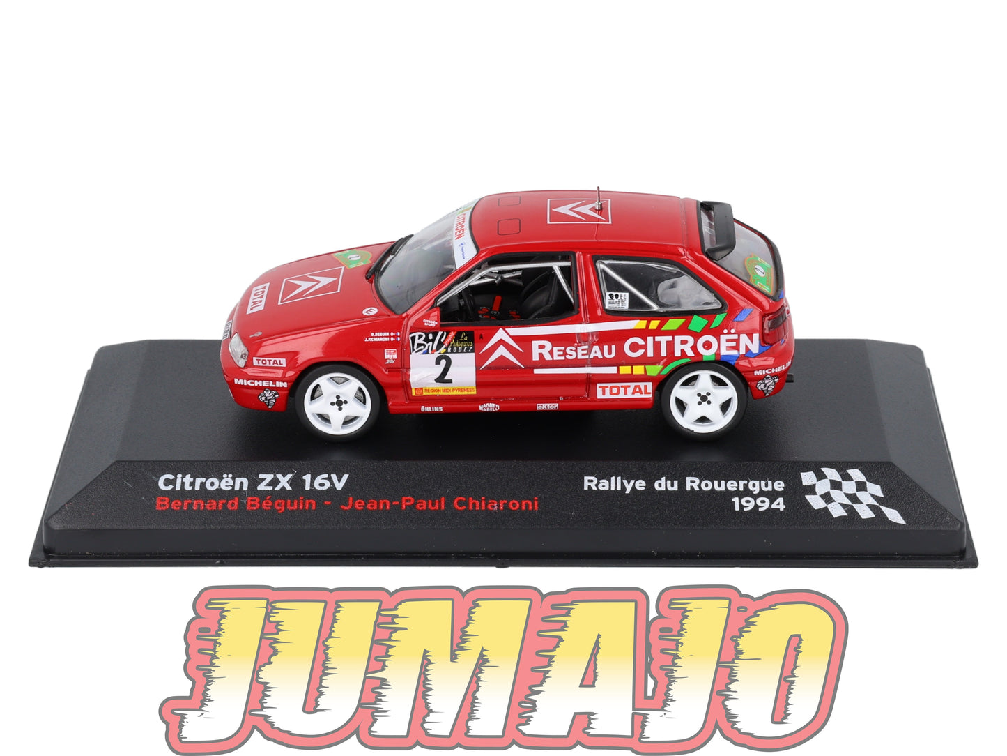 RFR23 voiture 1/43 IXO Altaya Rallye Française CITROEN ZX 16V B.Beguin 1994 #2