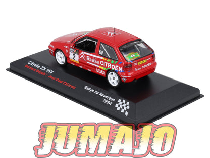 RFR23 voiture 1/43 IXO Altaya Rallye Française CITROEN ZX 16V B.Beguin 1994 #2