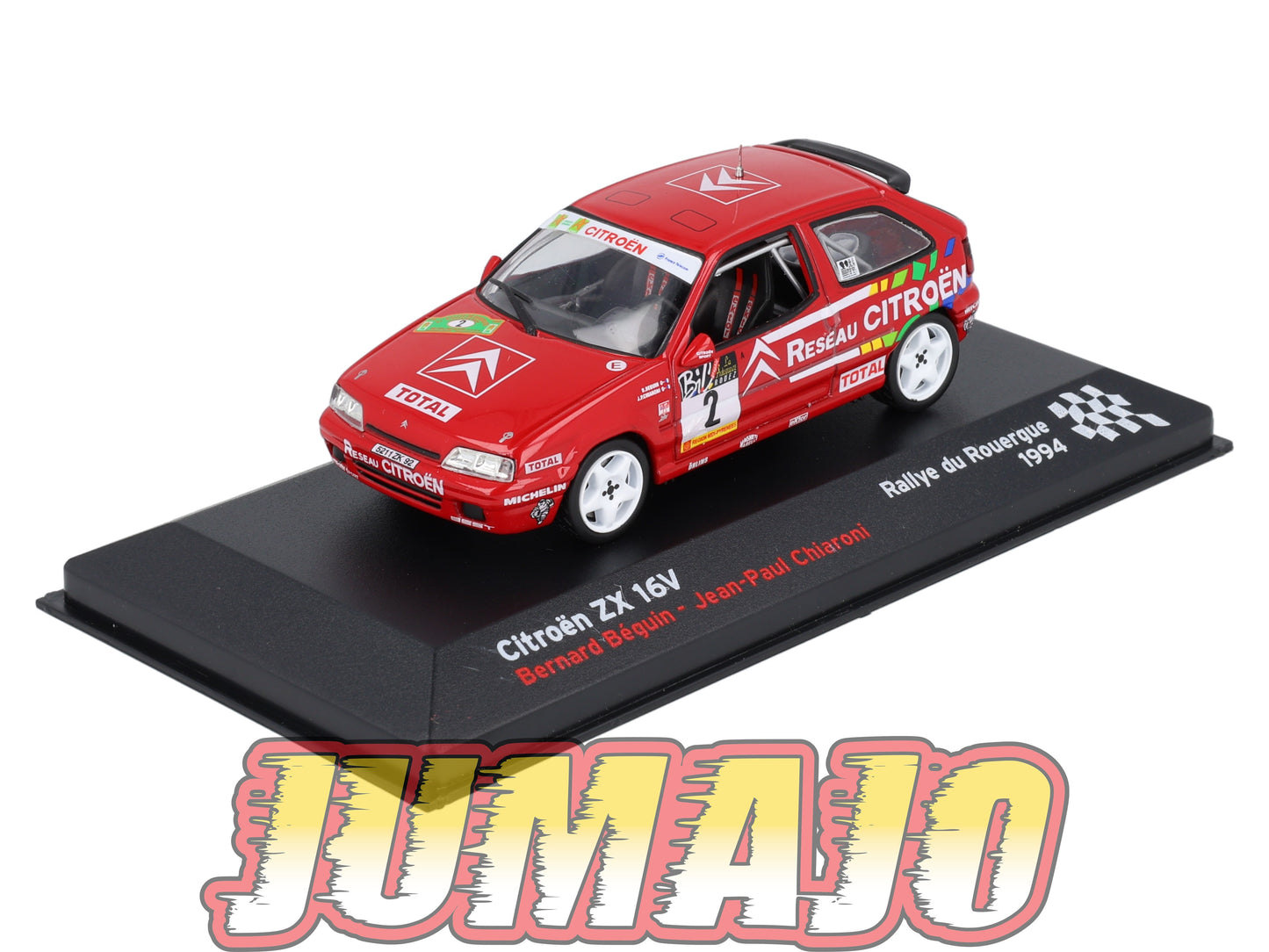 RFR23 voiture 1/43 IXO Altaya Rallye Française CITROEN ZX 16V B.Beguin 1994 #2