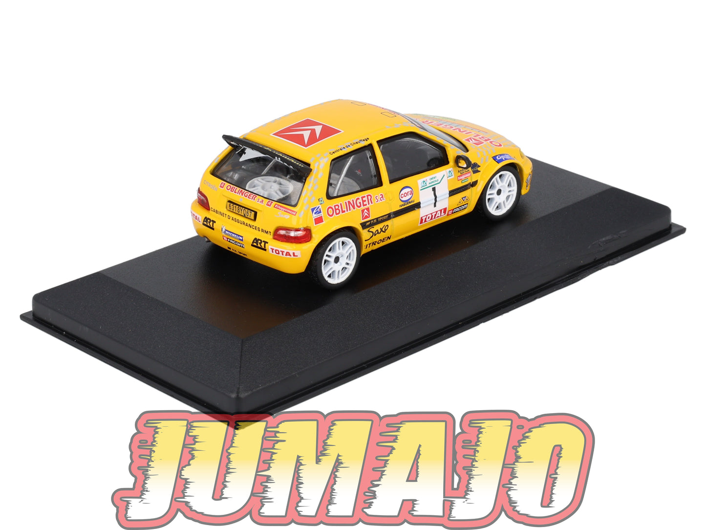 RFR25 voiture 1/43 IXO Rallye Française CITROEN Saxo Kit Car 1999 #1 S.Loeb