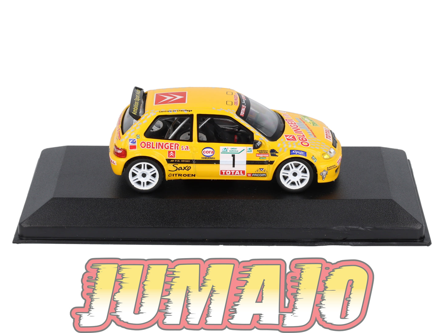 RFR25 voiture 1/43 IXO Rallye Française CITROEN Saxo Kit Car 1999 #1 S.Loeb