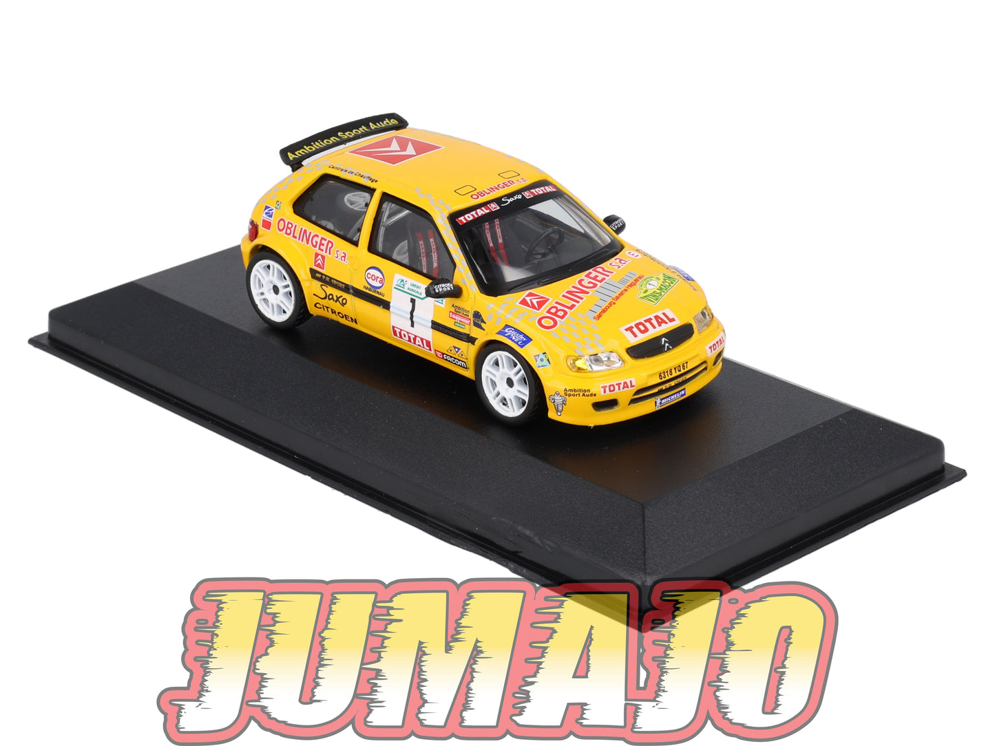 RFR25 voiture 1/43 IXO Rallye Française CITROEN Saxo Kit Car 1999 #1 S.Loeb
