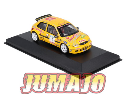 RFR25 voiture 1/43 IXO Rallye Française CITROEN Saxo Kit Car 1999 #1 S.Loeb