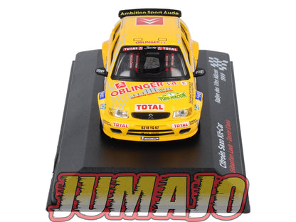 RFR25 voiture 1/43 IXO Rallye Française CITROEN Saxo Kit Car 1999 #1 S.Loeb