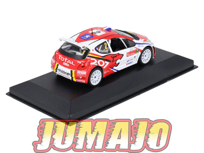 RFR26 voiture 1/43 IXO Rallye Française PEUGEOT 207 S2000 2008 #2 N.Vouilloz