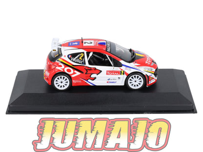 RFR26 voiture 1/43 IXO Rallye Française PEUGEOT 207 S2000 2008 #2 N.Vouilloz