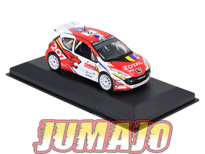 RFR26 voiture 1/43 IXO Rallye Française PEUGEOT 207 S2000 2008 #2 N.Vouilloz