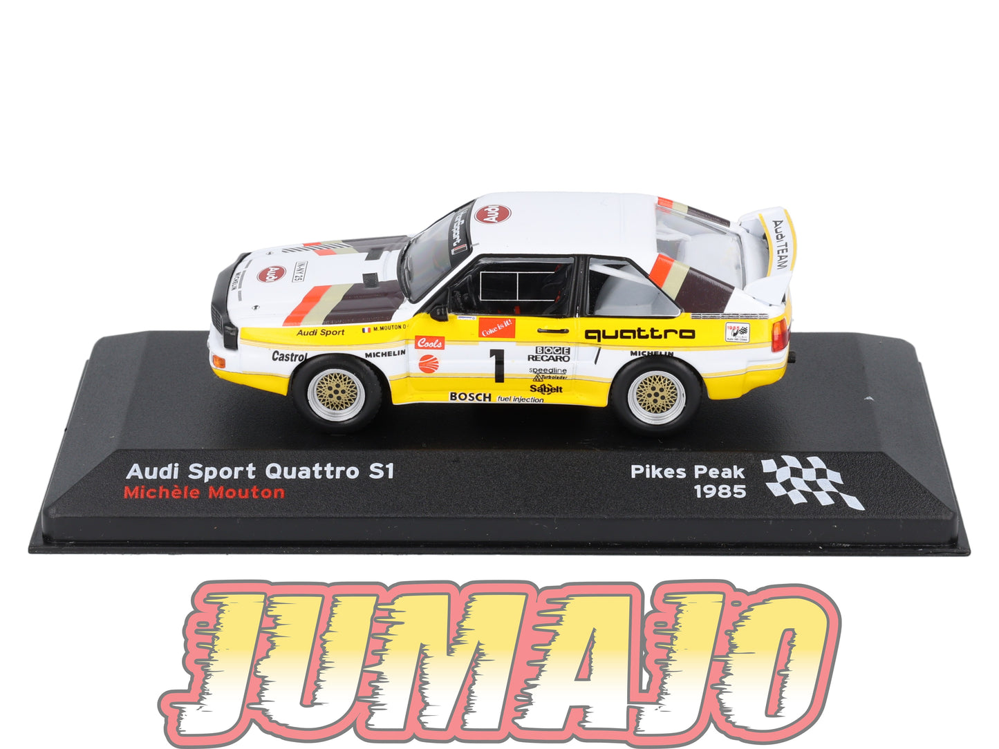 RFR29 voiture 1/43 IXO Rallye Française AUDI Sport Quattro S1 M.Mouton 1985 #1