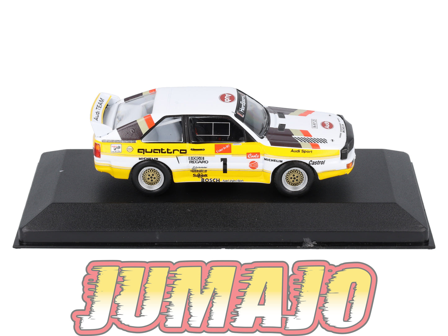 RFR29 voiture 1/43 IXO Rallye Française AUDI Sport Quattro S1 M.Mouton 1985 #1