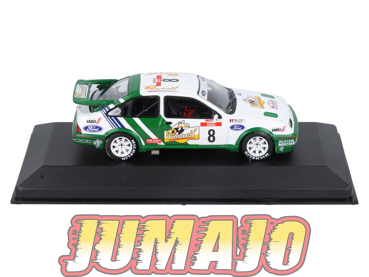 RFR2 voiture 1/43 IXO Rallye Française FORD Sierra RS Cosworth D.Auriol 1988 #8