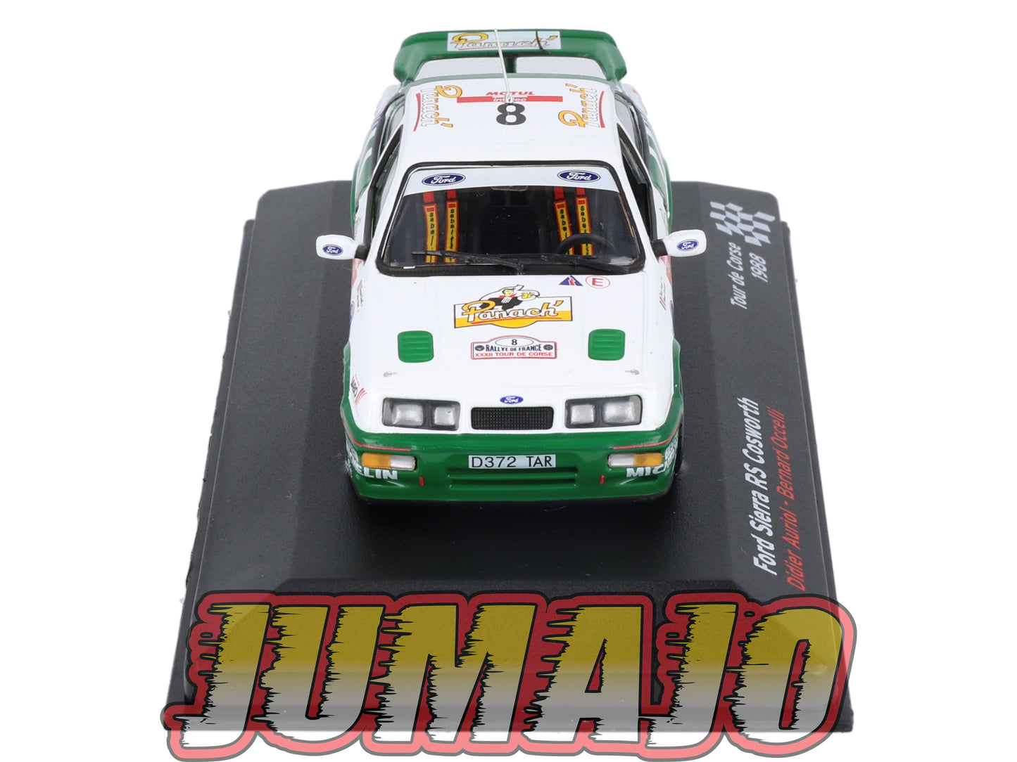 RFR2 voiture 1/43 IXO Rallye Française FORD Sierra RS Cosworth D.Auriol 1988 #8