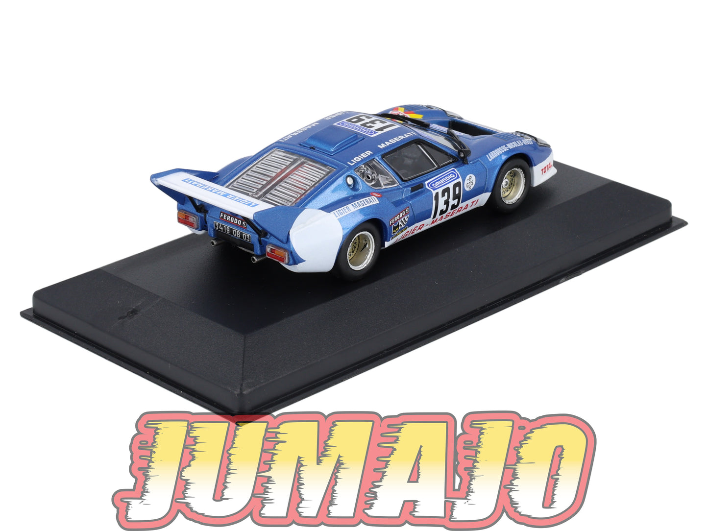 RFR30 voiture 1/43 IXO Altaya Rallye Française LIGIER JS2 G.Larrousse 1974 #139