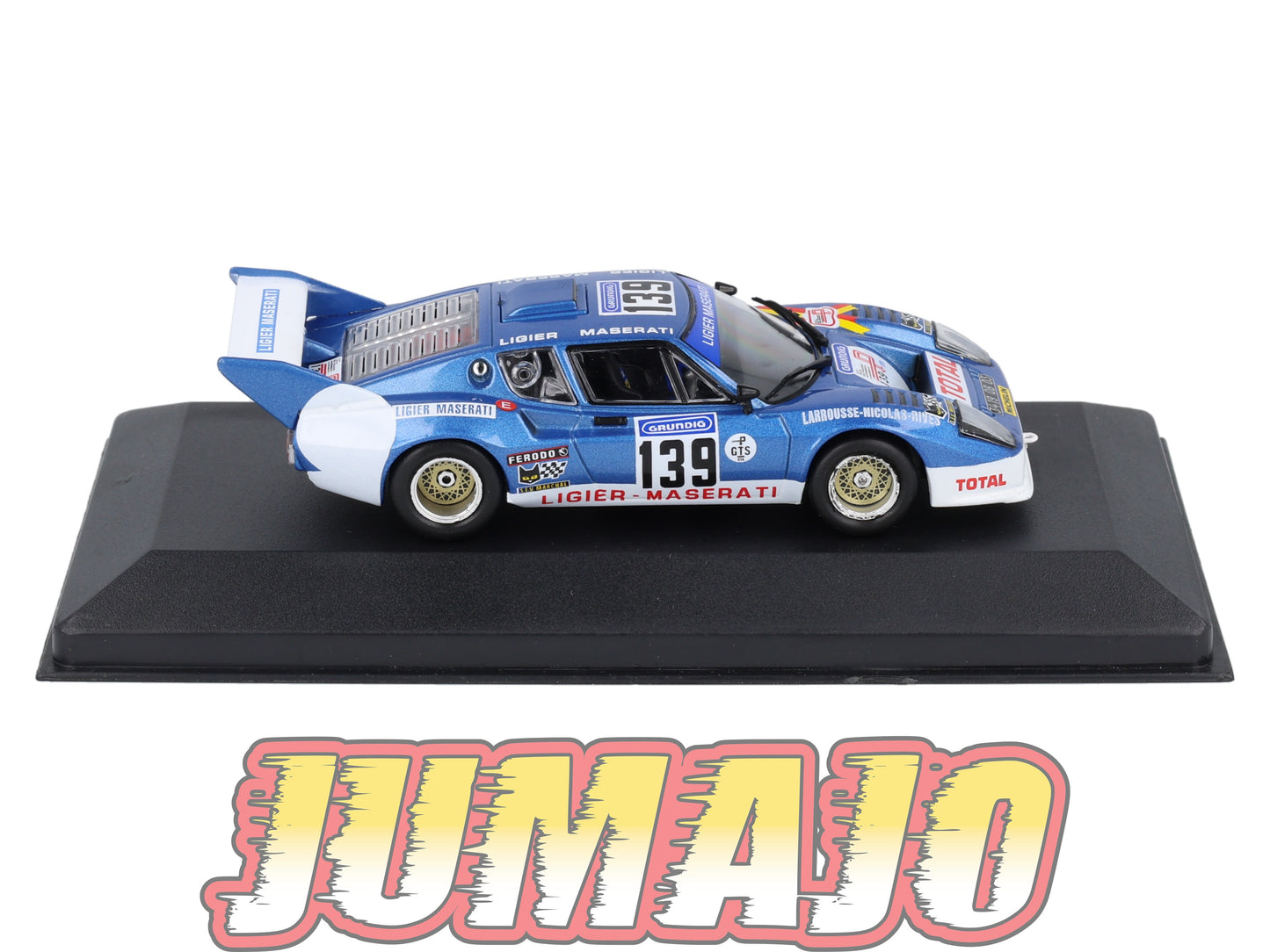 RFR30 voiture 1/43 IXO Altaya Rallye Française LIGIER JS2 G.Larrousse 1974 #139