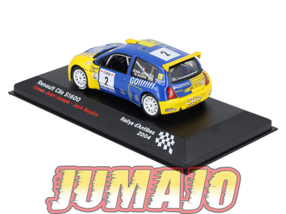 RFR33 voiture 1/43 IXO Rallye Française RENAULT Clio S1600 Jean-Joseph 2004 #2