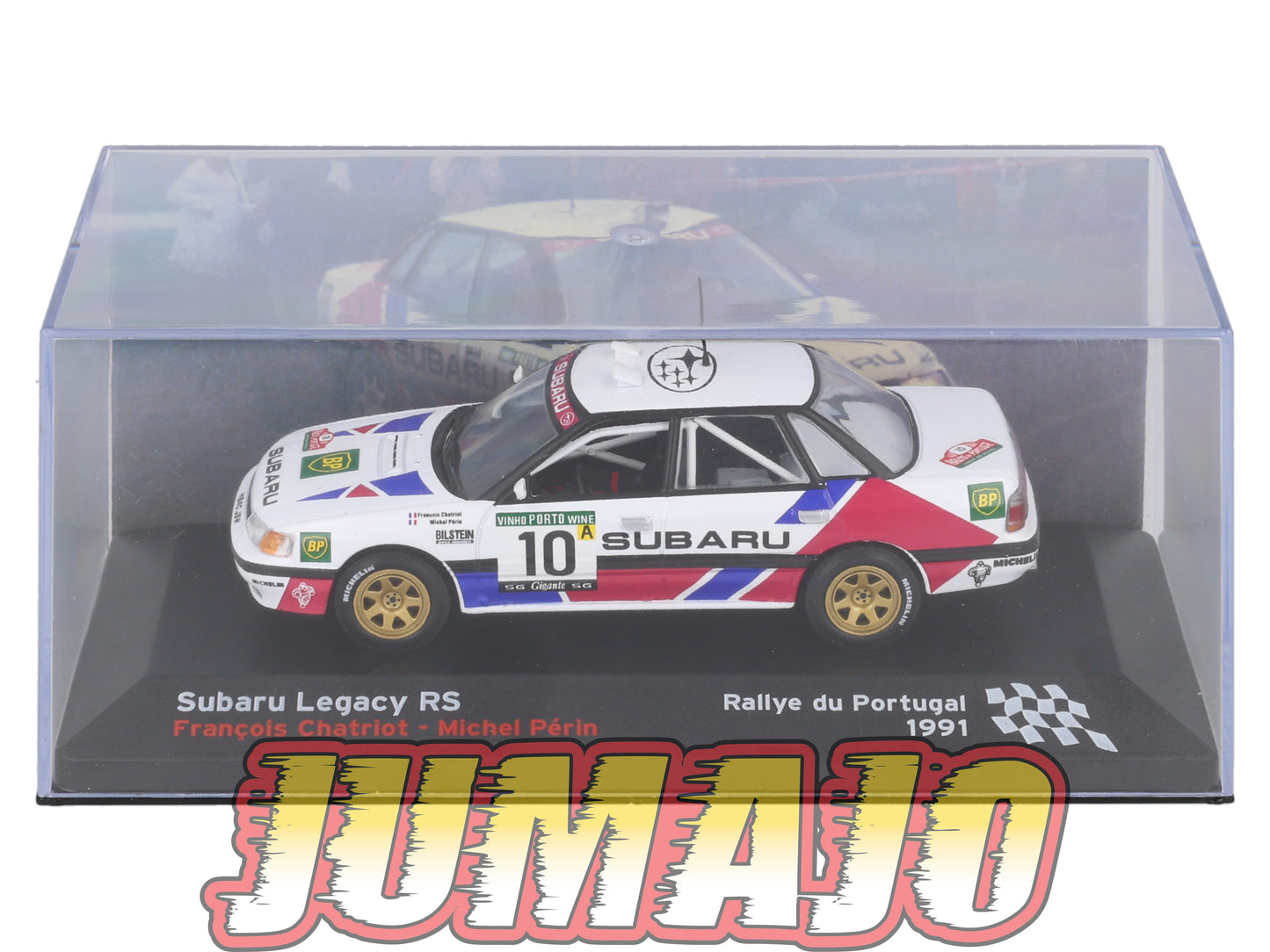 RFR34 voiture 1/43 IXO Altaya Rallye Française SUBARU Legacy RS F.Chatriot #10 1991