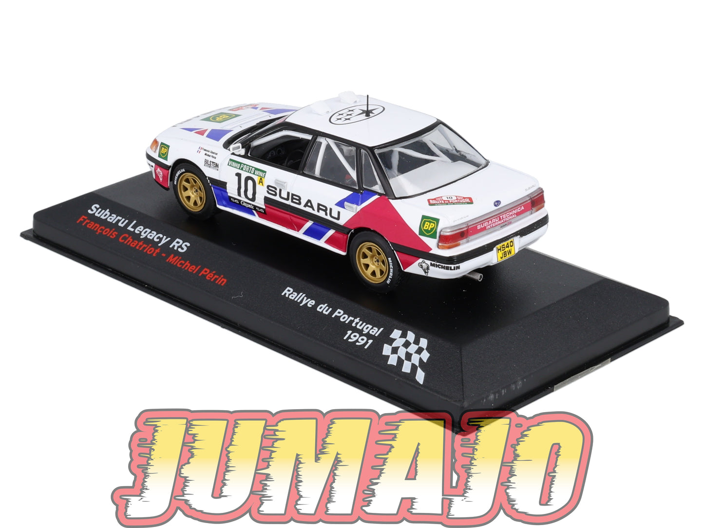 RFR34 voiture 1/43 IXO Altaya Rallye Française SUBARU Legacy RS F.Chatriot #10 1991