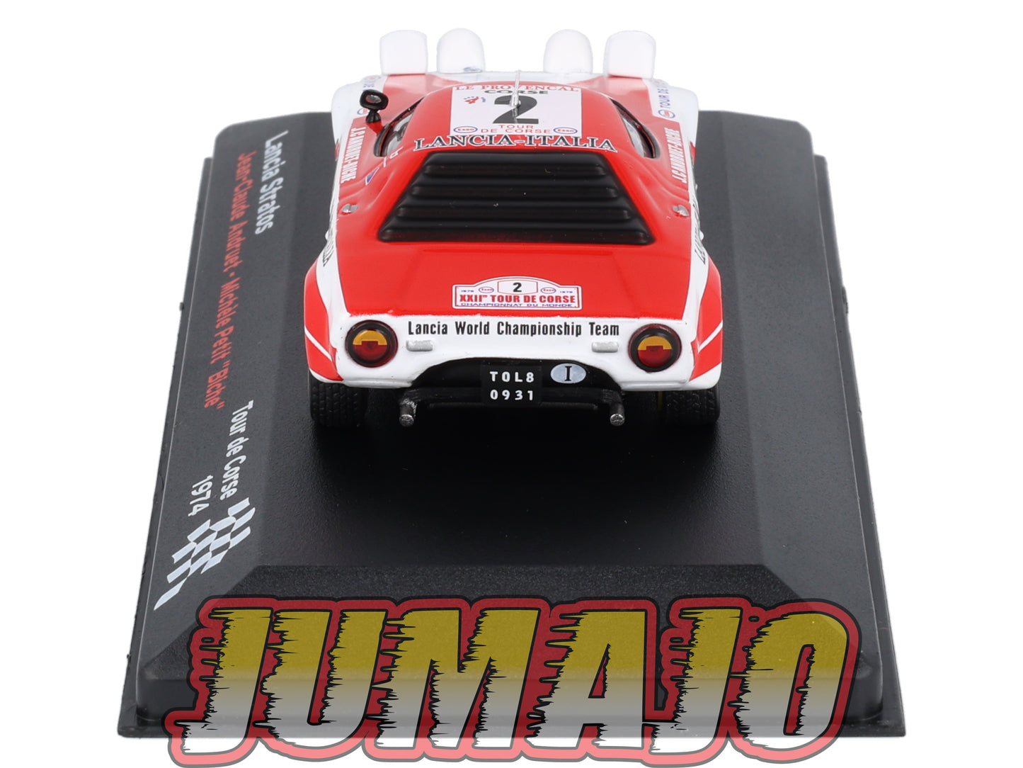 RFR35 voiture 1/43 IXO Rallye Française LANCIA Stratos J-C.Andruet 1974 #2