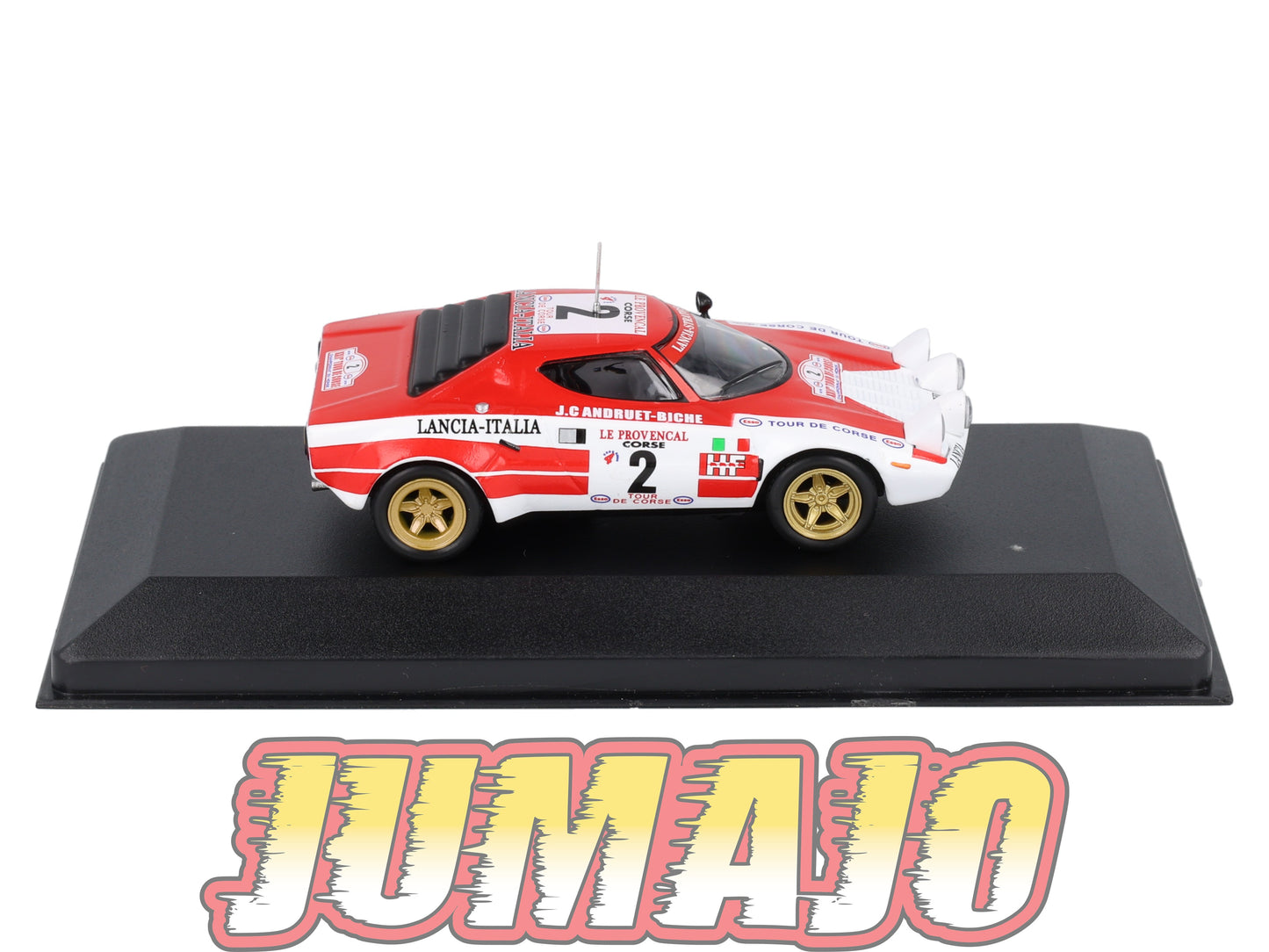 RFR35 voiture 1/43 IXO Rallye Française LANCIA Stratos J-C.Andruet 1974 #2