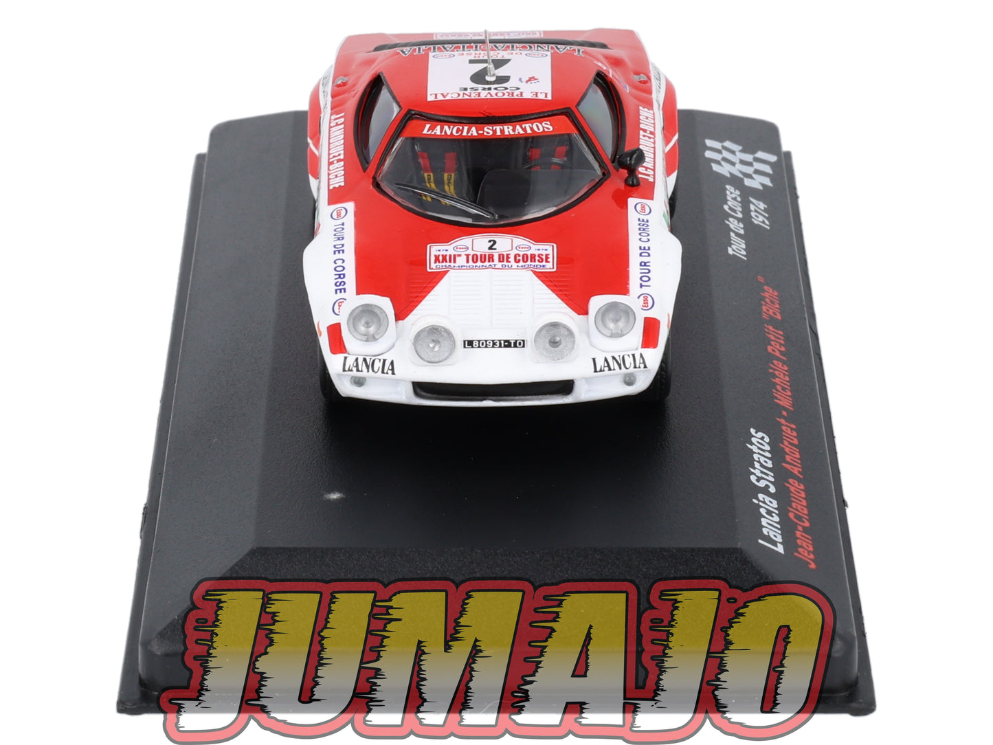 RFR35 voiture 1/43 IXO Rallye Française LANCIA Stratos J-C.Andruet 1974 #2