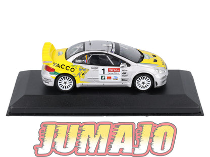 RFR37 voiture 1/43 IXO Altaya Rallye Française PEUGEOT 307 WRC A.Bengue 2008 #1