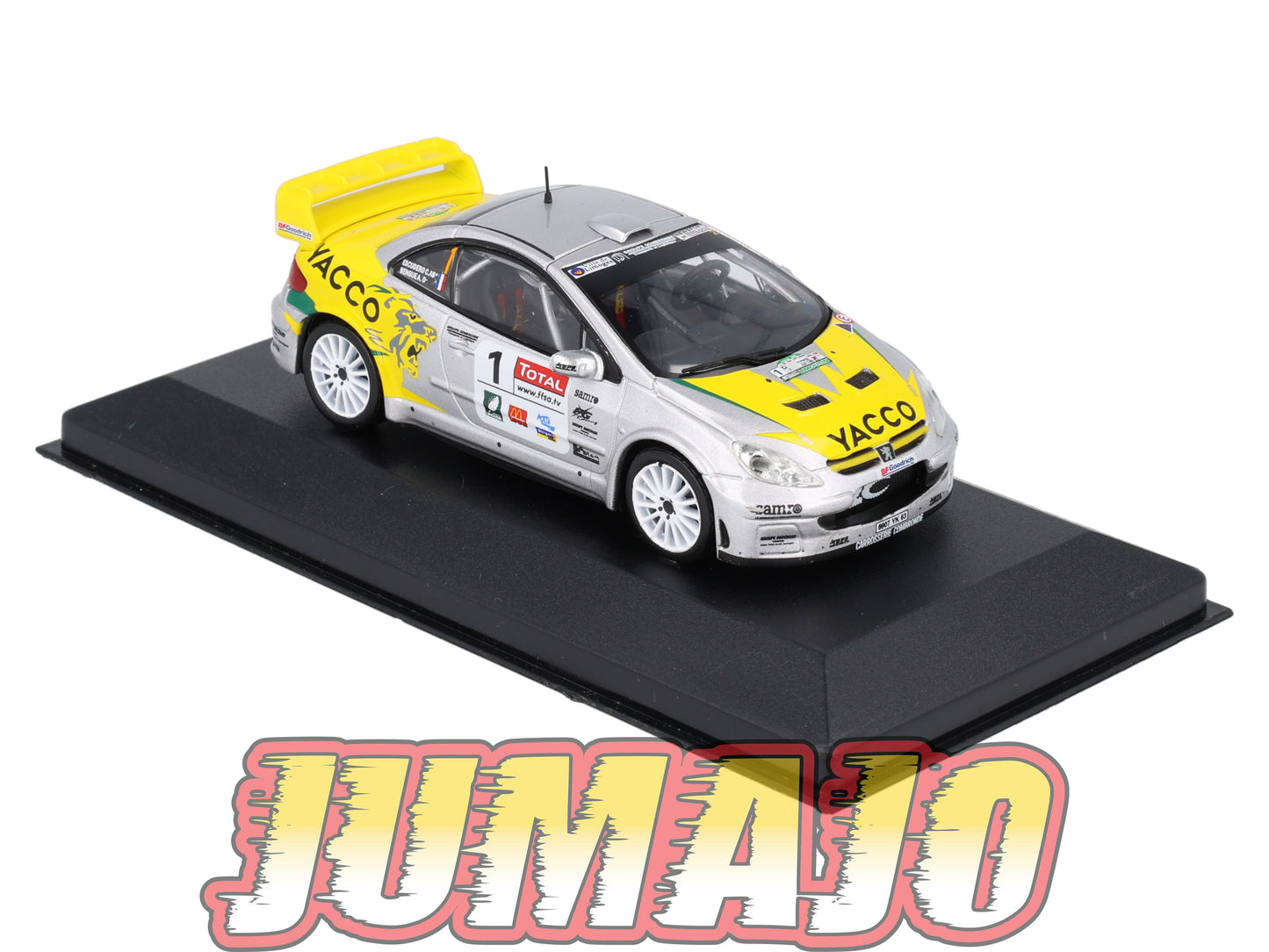 RFR37 voiture 1/43 IXO Altaya Rallye Française PEUGEOT 307 WRC A.Bengue 2008 #1