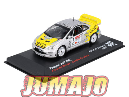 RFR37 voiture 1/43 IXO Altaya Rallye Française PEUGEOT 307 WRC A.Bengue 2008 #1