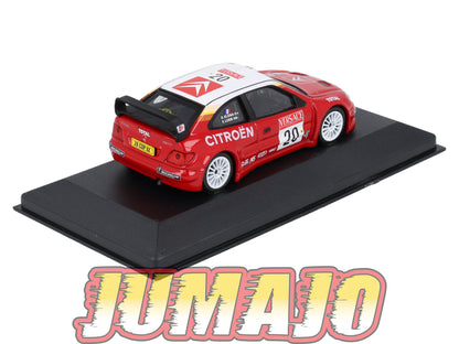 RFR38 voiture 1/43 IXO Rallye Française CITROEN Xsara WRC S.Loeb 2001 #20