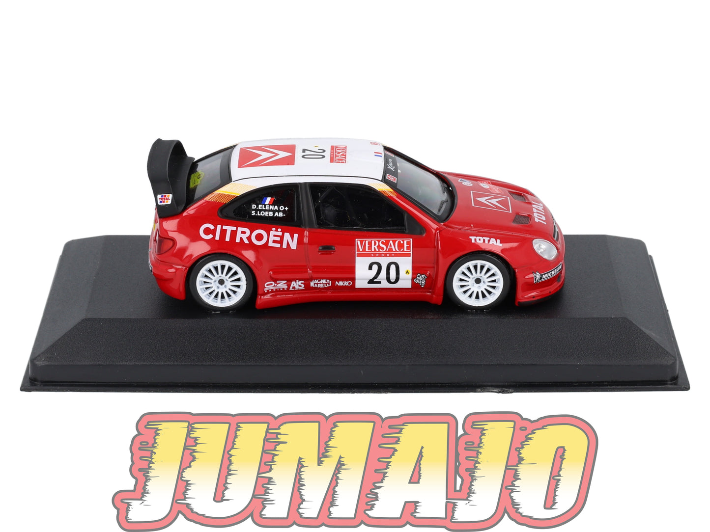 RFR38 voiture 1/43 IXO Rallye Française CITROEN Xsara WRC S.Loeb 2001 #20