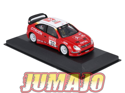 RFR38 voiture 1/43 IXO Rallye Française CITROEN Xsara WRC S.Loeb 2001 #20