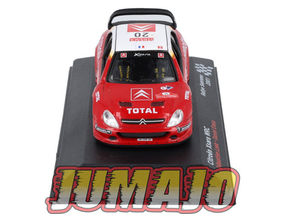 RFR38 voiture 1/43 IXO Rallye Française CITROEN Xsara WRC S.Loeb 2001 #20