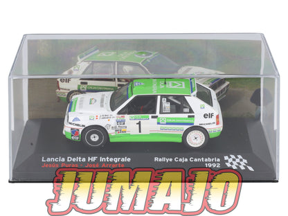 RFR401 voiture 1/43 IXO Rallye Française LANCIA Delta HF Integrale J.Puras 1992 #1