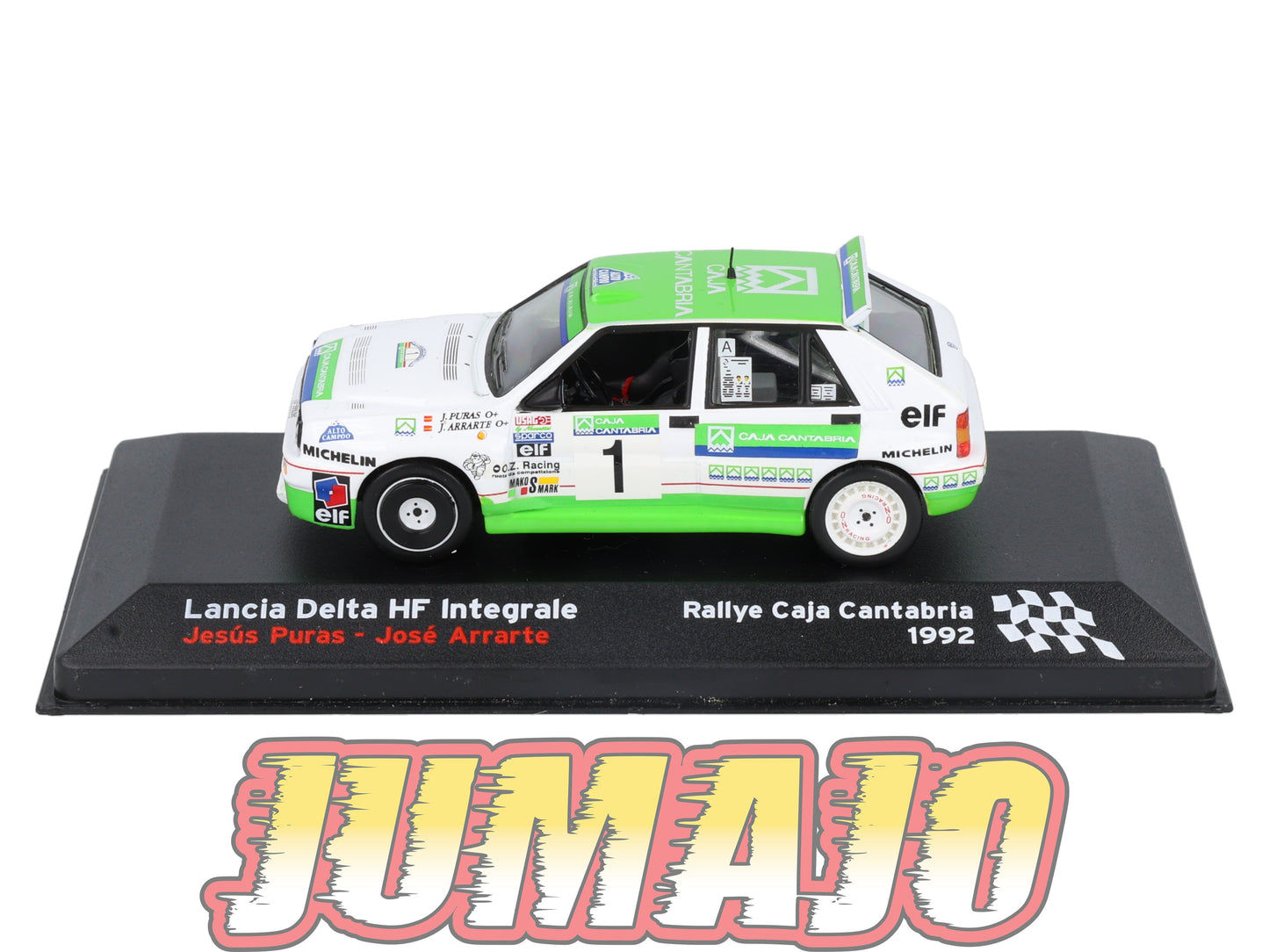 RFR401 voiture 1/43 IXO Rallye Française LANCIA Delta HF Integrale J.Puras 1992 #1