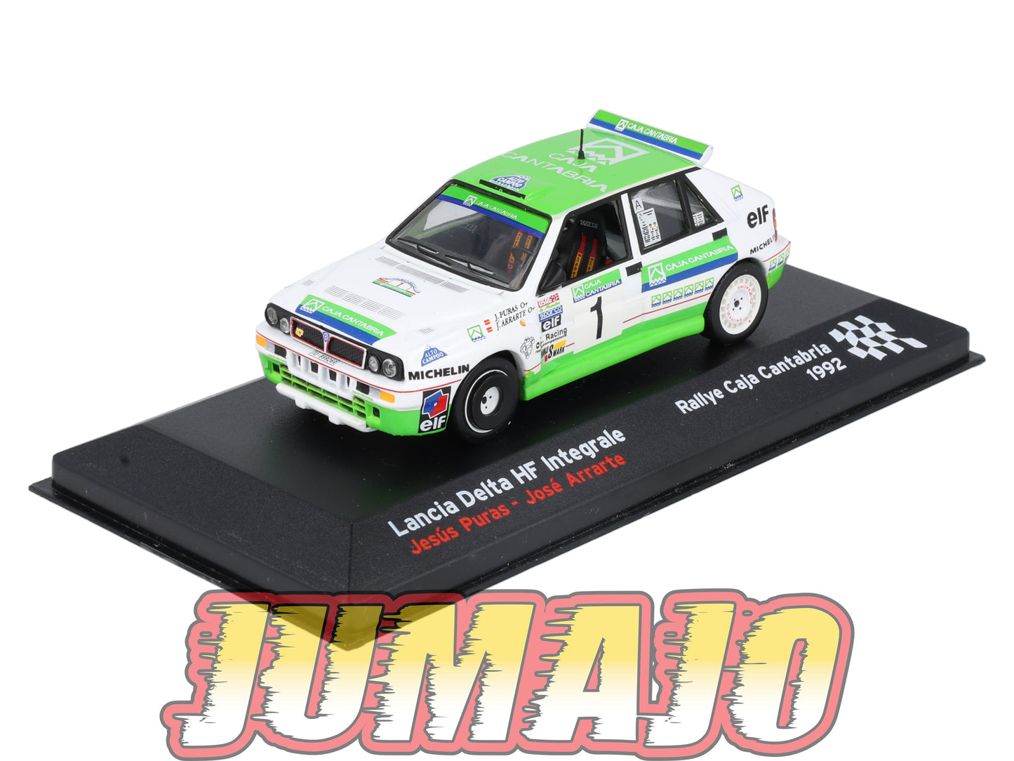 RFR401 voiture 1/43 IXO Rallye Française LANCIA Delta HF Integrale J.Puras 1992 #1