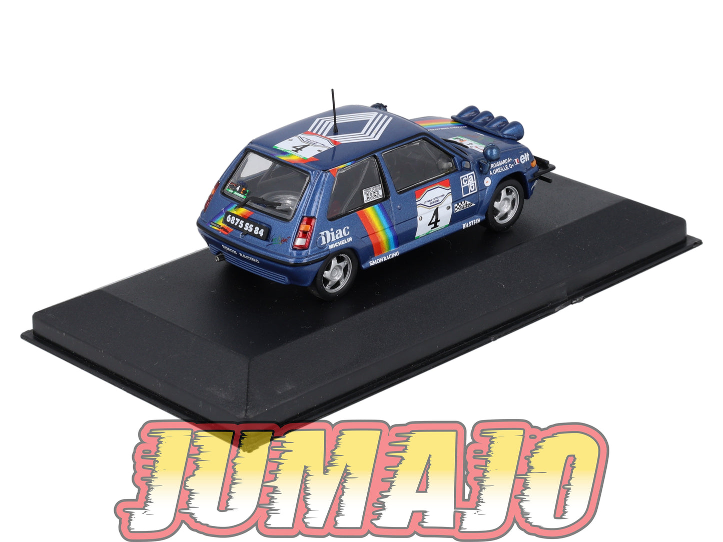 RFR41 voiture 1/43 IXO Altaya Rallye Française RENAULT 5GT Turbo A.Oreille 1990