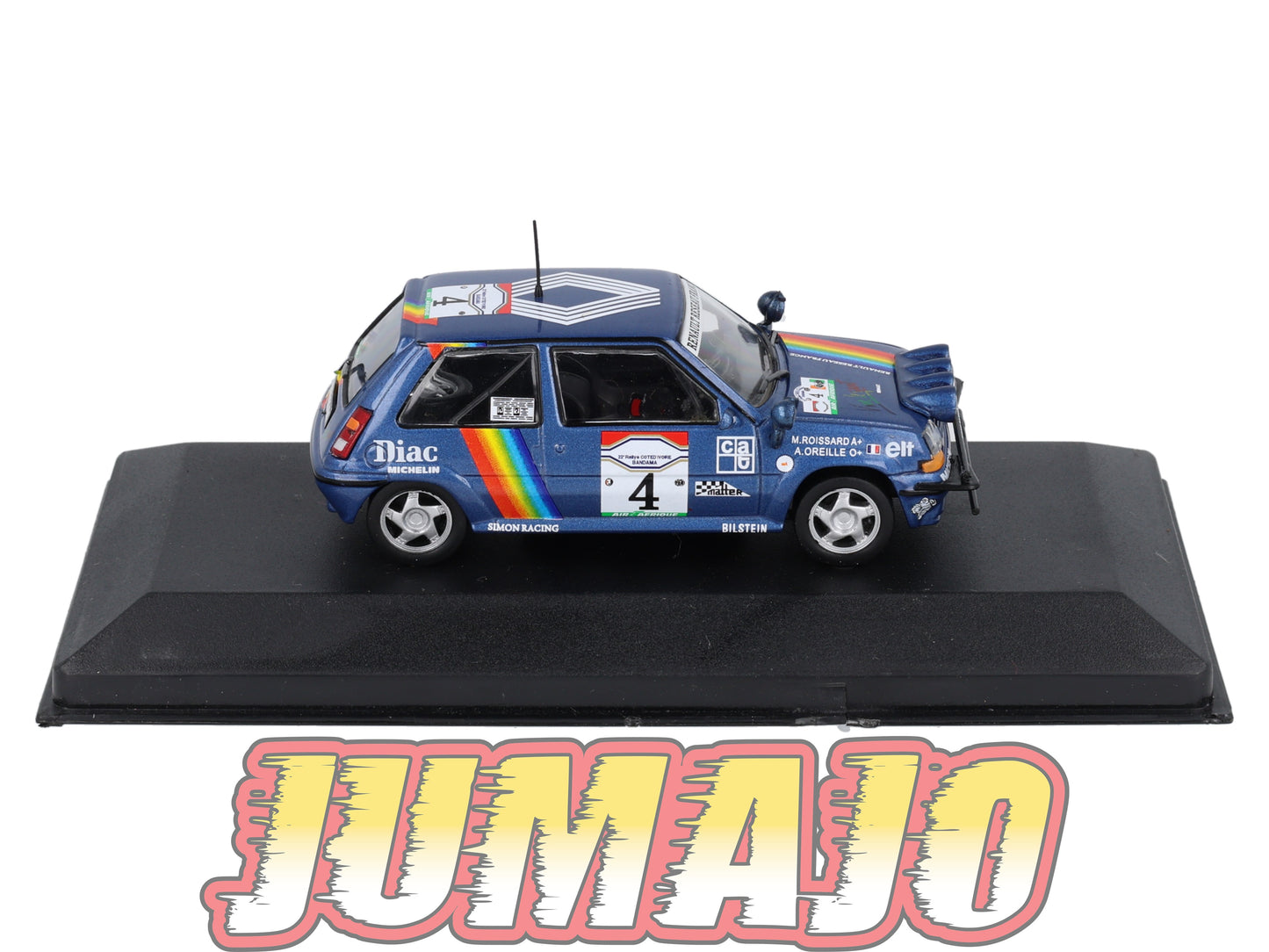 RFR41 voiture 1/43 IXO Altaya Rallye Française RENAULT 5GT Turbo A.Oreille 1990