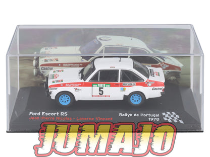 RFR42 voiture 1/43 IXO Rallye Française FORD Escort RS MKII J-P.Nicolas 1978 #5