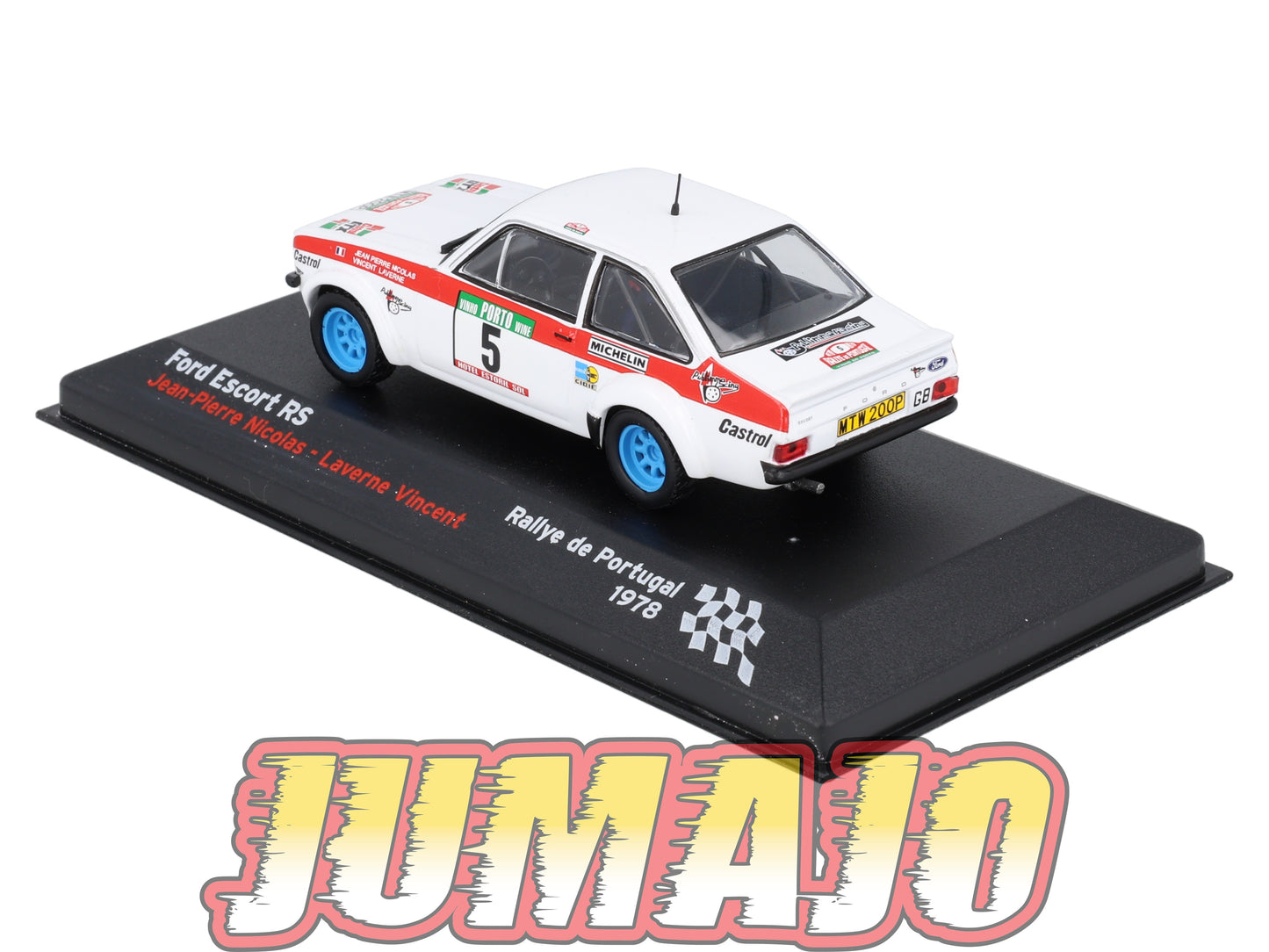 RFR42 voiture 1/43 IXO Rallye Française FORD Escort RS MKII J-P.Nicolas 1978 #5