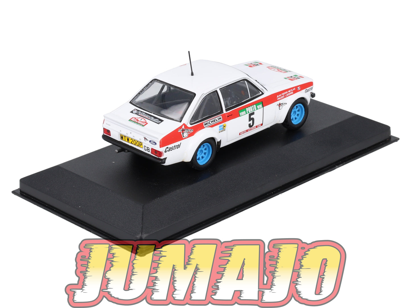 RFR42 voiture 1/43 IXO Rallye Française FORD Escort RS MKII J-P.Nicolas 1978 #5