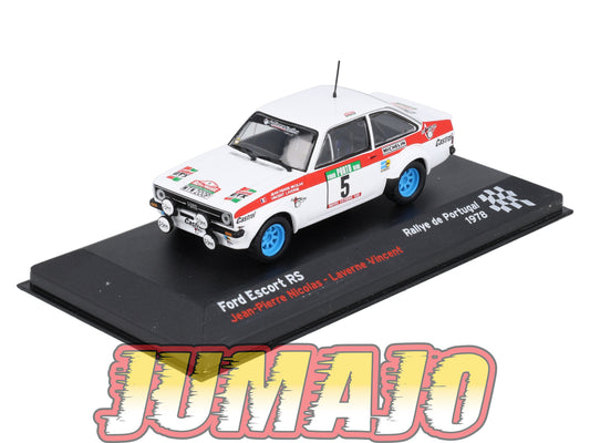 RFR42 voiture 1/43 IXO Rallye Française FORD Escort RS MKII J-P.Nicolas 1978 #5